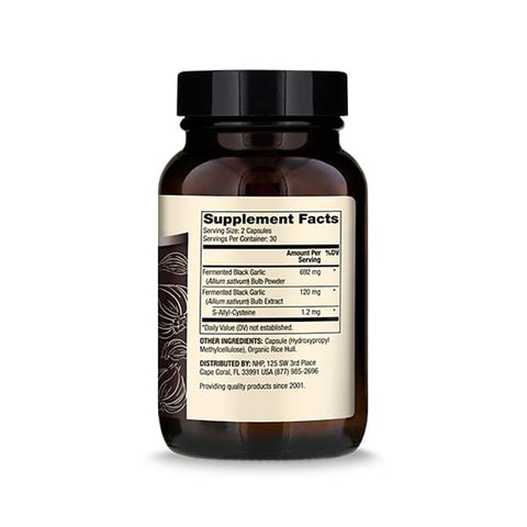 Fermented Black Garlic - 60 kapsler - 30 dager