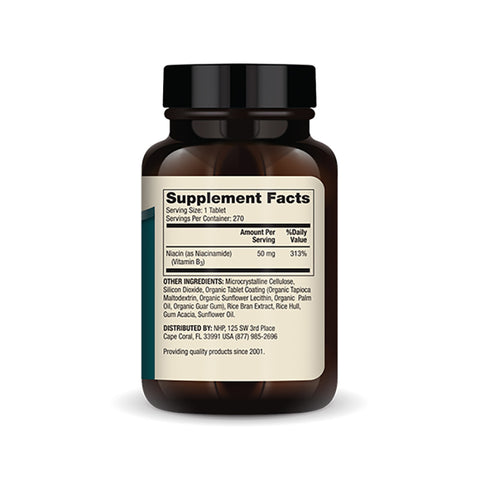 Niacinamide Vitamin B3 - 270 kapsler - 90 dager