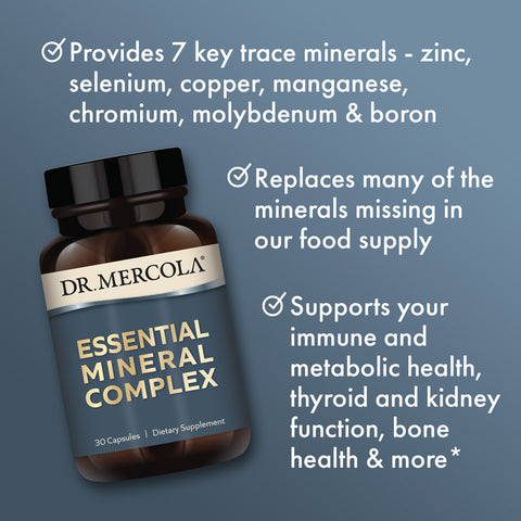 Essential Mineral Complex - Spormineraler - 30 kapsler - 30 dager