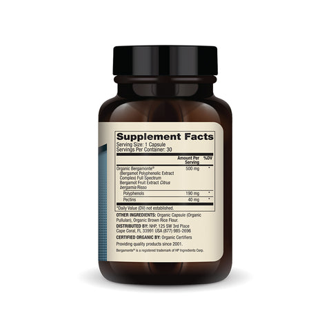 Organic Bergamot - 30 kapsler - 30 dager