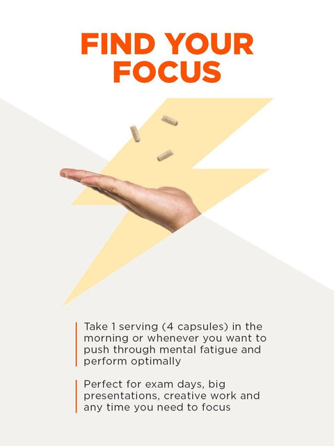 Clarity + Focus - 60 kapsler