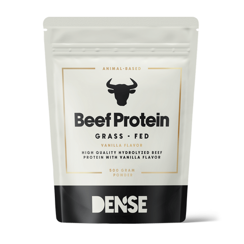 Beef Protein - Vanilje - Proteinpulver fra gressforet storfe - 500g