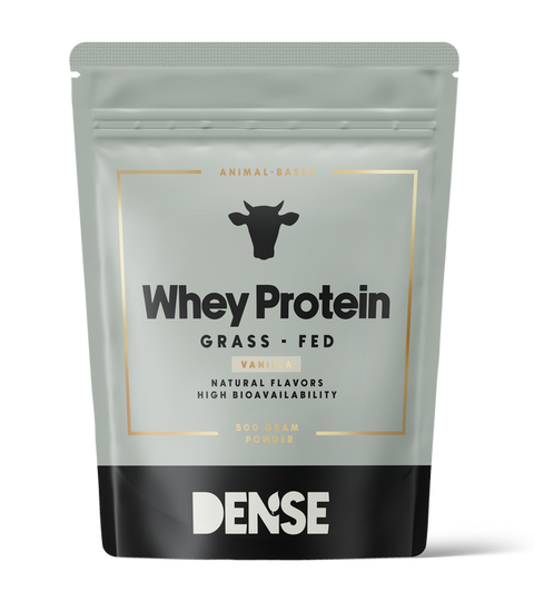 Whey Protein - Vanilje - Proteinpulver fra gressforet storfe - 500g