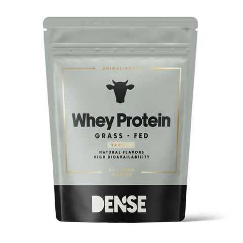 Whey Protein - Vanilje - Proteinpulver fra gressforet storfe - 500g