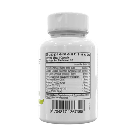 Herbal Power Flush (90 kapsler) - Effektiv og naturlig løsning for forstoppelse