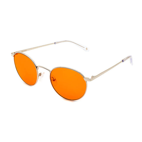 Mesi - Silver ramme - Oransje linse