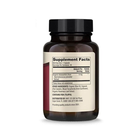 Astaxanthin 4mg - 30 kapsler