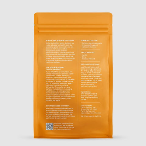 Balance - 1/3 koffein - Malt - 340g - Økologisk - Medium Roast