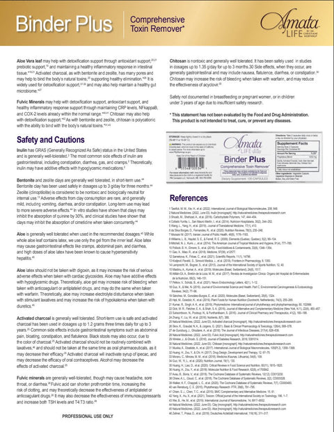 Life Binder Plus - Støtte til detox - 120 kapsler