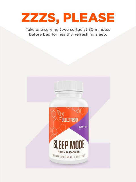 Sleep Mode Melatonin - 60 softgels