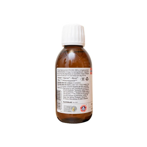 Flytende Høykonsentrert Omega 3 med D3+K2+E - 150ml