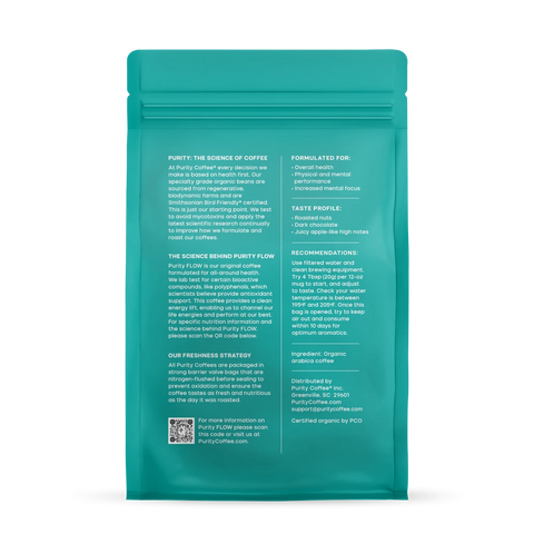 Flow - Hele bønner - 340g - Økologisk - Original Medium Roast