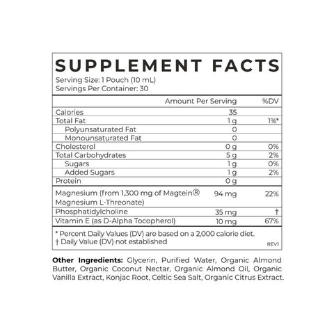 Magnesium L-Threonate - 30 poser
