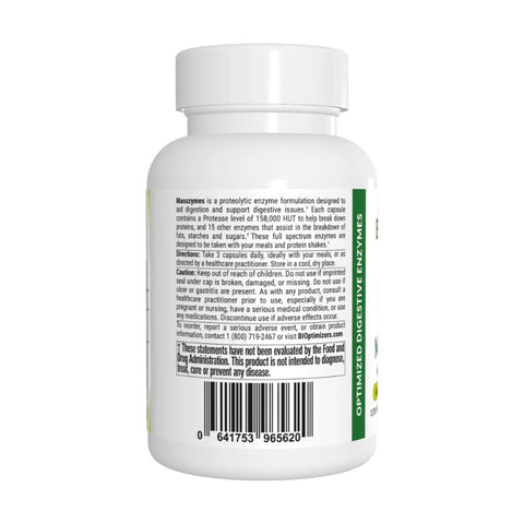 MassZymes enzymer - 250 kapsler