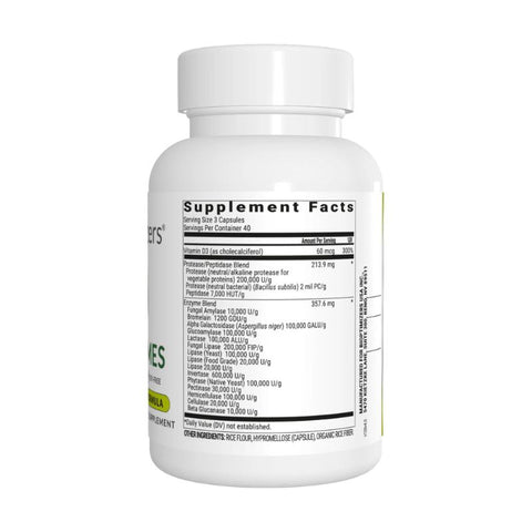 MassZymes enzymer - 120 kapsler