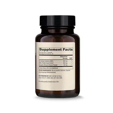 NAC + Milk Thistle - 60 kapsler