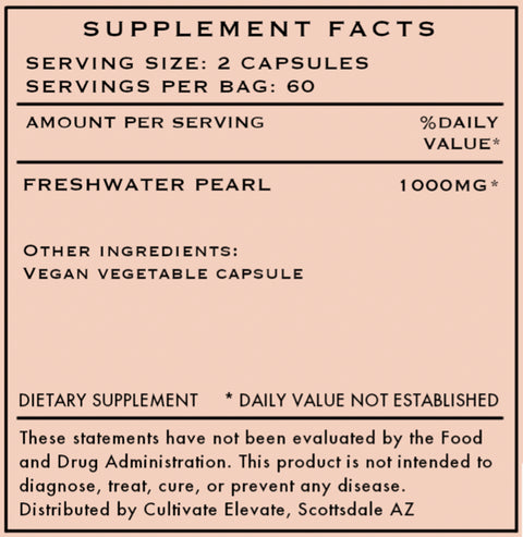 Pearl Powder - 120 kapsler