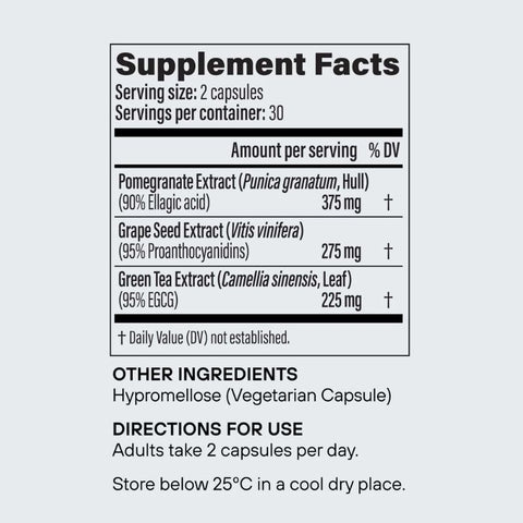 Polyphenol Booster - Bedre fordøyelse med polyfenoler - 60 kapsler