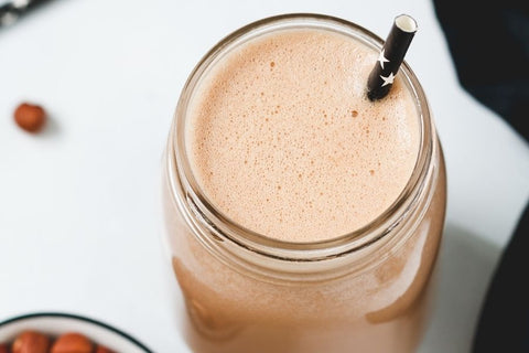 Keto sjokolademilkshake med kollagen