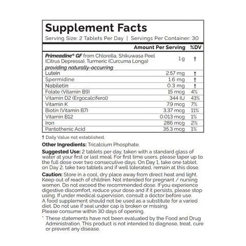 Premium Spermidine GF - Glutenfri og Soyafri