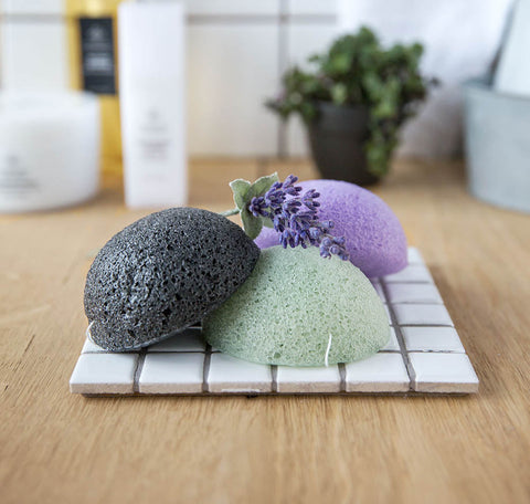 Konjac ansiktssvamp aloe vera – detalj