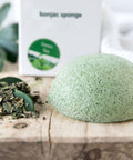 Konjac ansiktssvamp grønn te – detalj