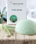 Konjac ansiktssvamp aloe vera – i bruk