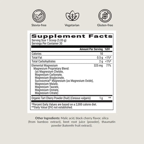 Magnesium Breakthrough Drink Mix - Tart Cherry