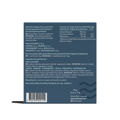 Elektrolytter Discovery Pack | 28 poser