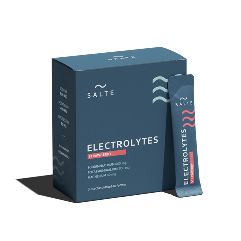 Elektrolytter Jordbær | 30 poser