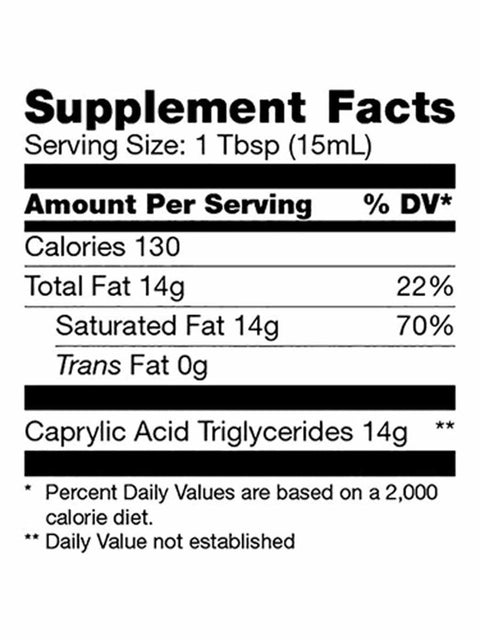 Brain Octane C8 MCT olje - 946ml
