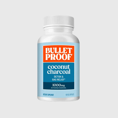 Bulletproof Coconut Charcoal, 90 kapsler aktivert kull