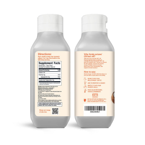 Brain Octane C8 MCT olje - 414ml