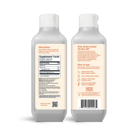 Brain Octane C8 MCT olje - 946ml