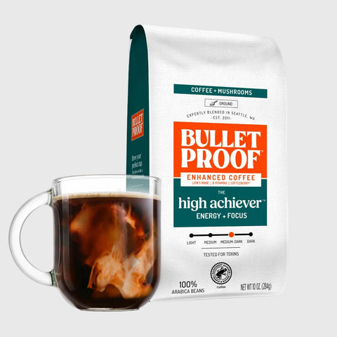 Bulletproof The High Achiever functional kaffe, malt, medium-mørk brenning