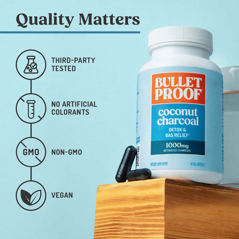Coconut Charcoal - Aktivert Kull