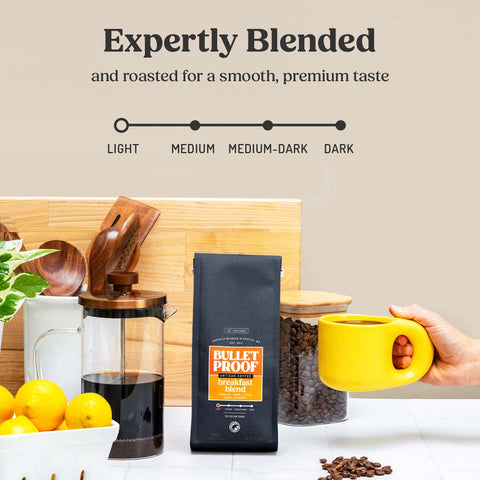 Breakfast Blend Kaffe - Hele Bønner