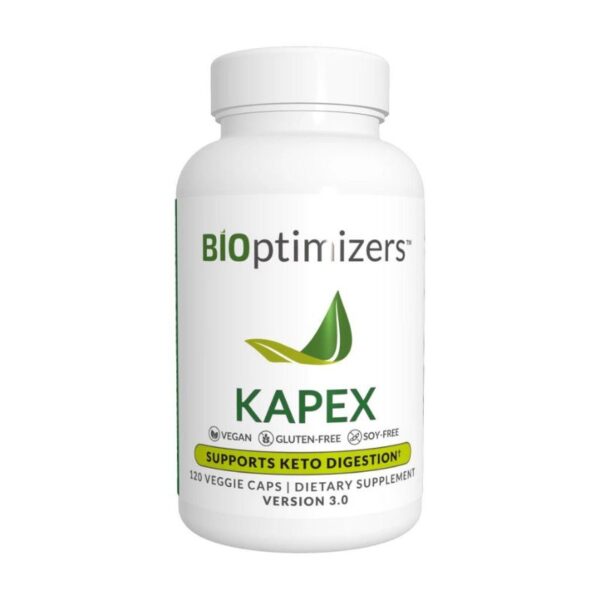 BiOptimizers kApex® - Enzymer for keto (120 kapsler)