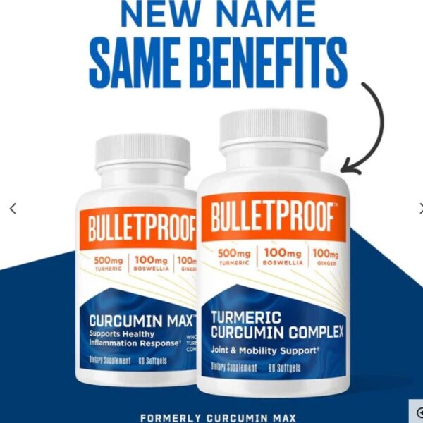 Bulletproof Turmeric Curcumin Complex - 60 kapsler - Image 10