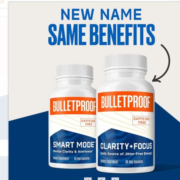 Bulletproof Clarity + Focus - 60 kapsler - Image 7