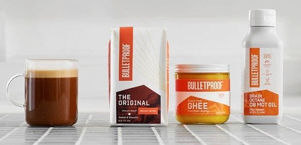 Kjøp produktene for<br> den ekte Bulletproof kaffen