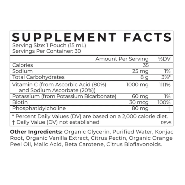 Cymbiotika - Synergy Liposomal C Vitamin - 30 porsjoner - Image 5