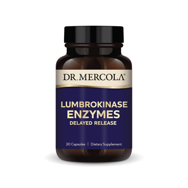 Dr. Mercola - Lumbrokinase enzymer - 30 kapsler