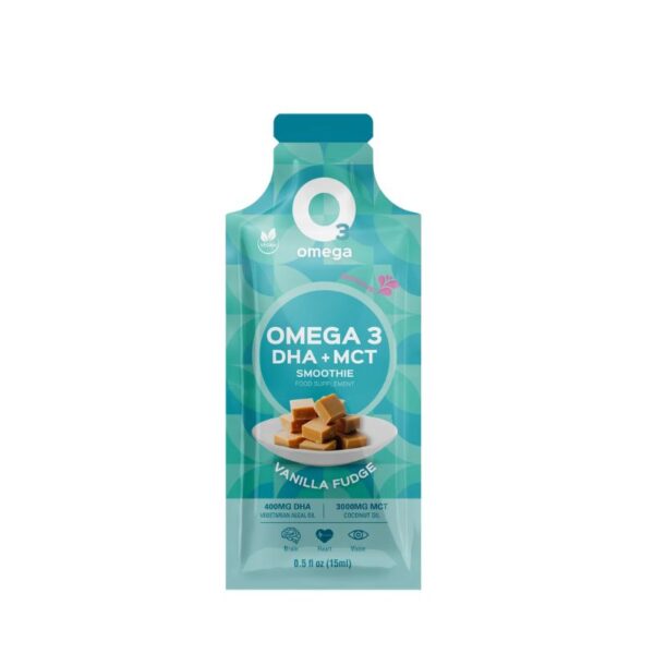 O3Omega - Vanilla Fudge - Omega3 + MCT Smoothie - 14 poser - Image 2