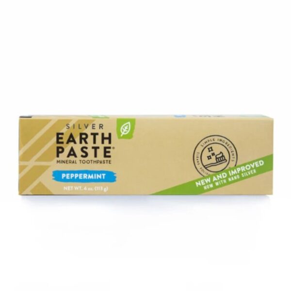Redmond - Earthpaste with Silver / Peppermint - Naturlig tannkrem - Image 4