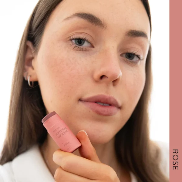 Winki Zinc - Tinted Natural Lip Zinc - Rose - Image 2