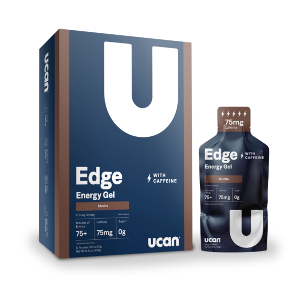 UCAN - Edge Energy Gel - Mocha + Caffeine - 12 pack