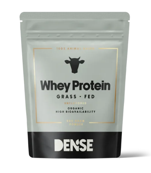DENSE - Whey Protein - Uten smak - Proteinpulver fra gressforet storfe - 500g