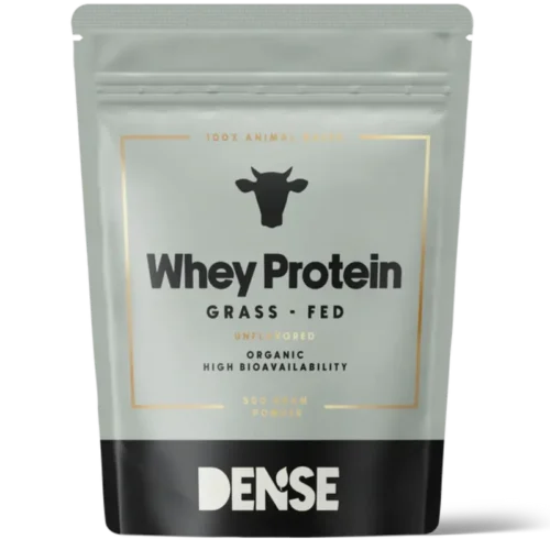 DENSE - Whey Protein - Uten smak - Proteinpulver fra gressforet storfe - 500g