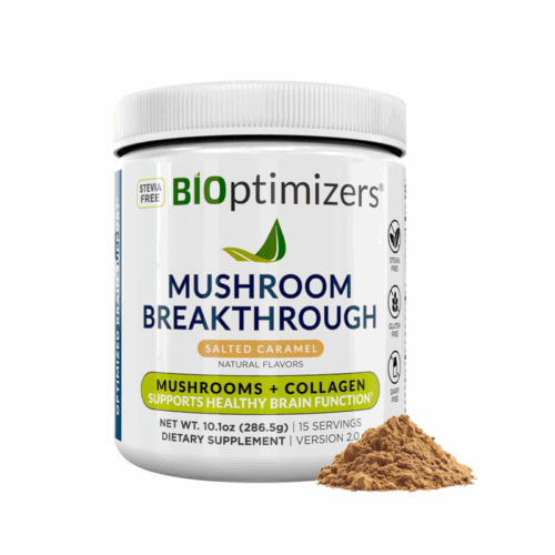 BIOptimizers Mushroom Breakthrough - Salted Caramel - 15 porsjoner